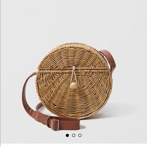 Wicker/Ratan Abercrombie Crossbody Purse